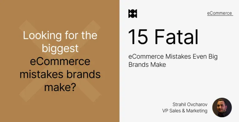 eCommerce mistakes banner