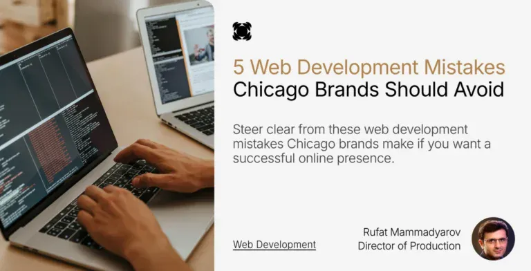 Web Development Mistakes Chicago banner