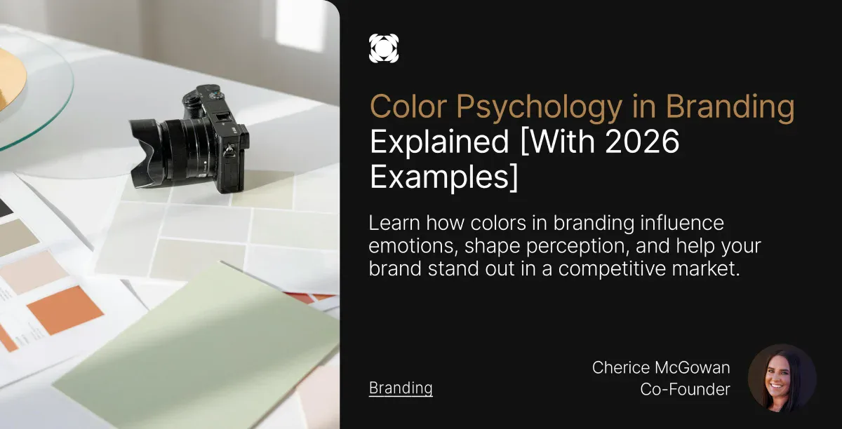 Colors in branding banner