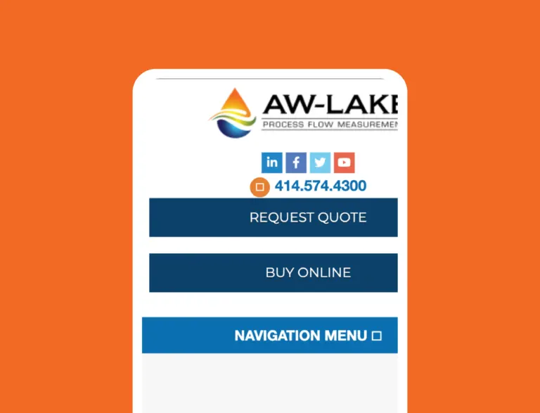 aw-lake home page structure