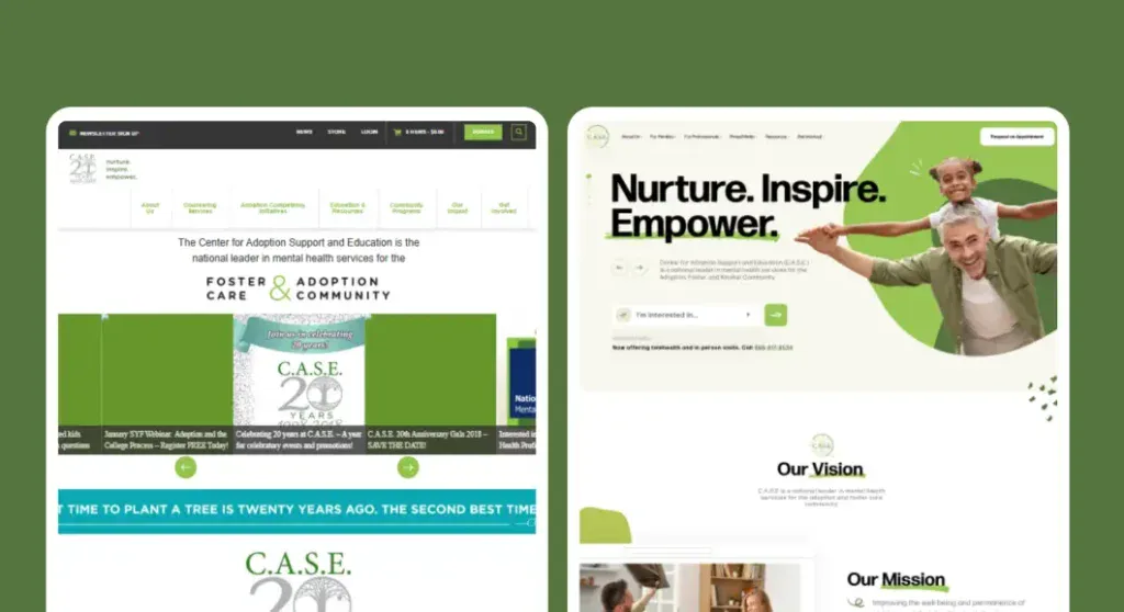 CASE results image screenshots