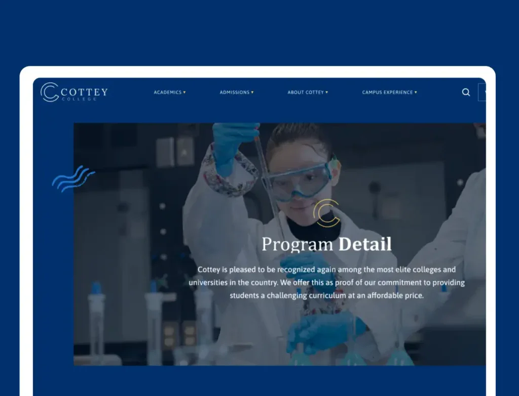 cottey programs page