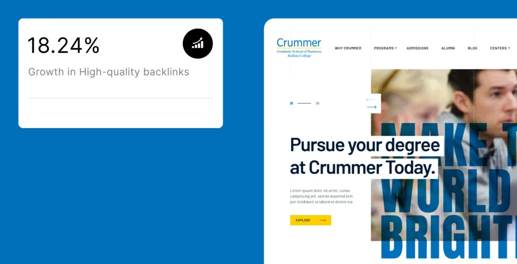 Crummer SEO case study featured image