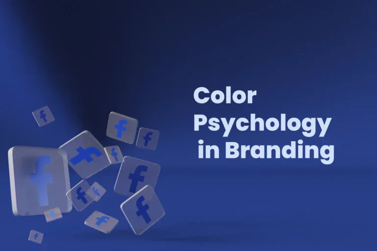 Facebook colors as 'Color psychology in branding' article's featured image
