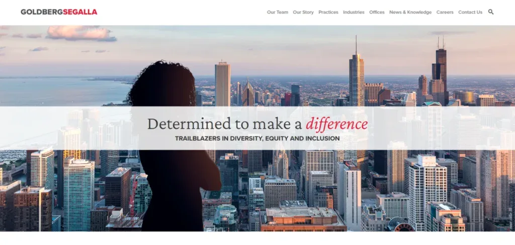 Goldberg Sagalla website explaining what they do and why they could help you