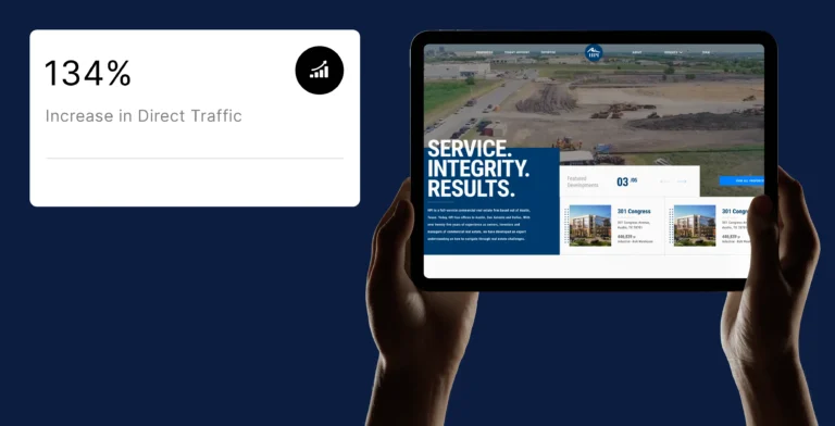 HPI real estate web design results