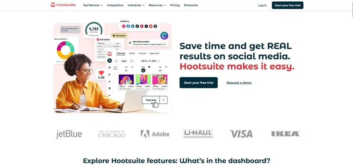 How to measure brand awareness tool called Hootsuite