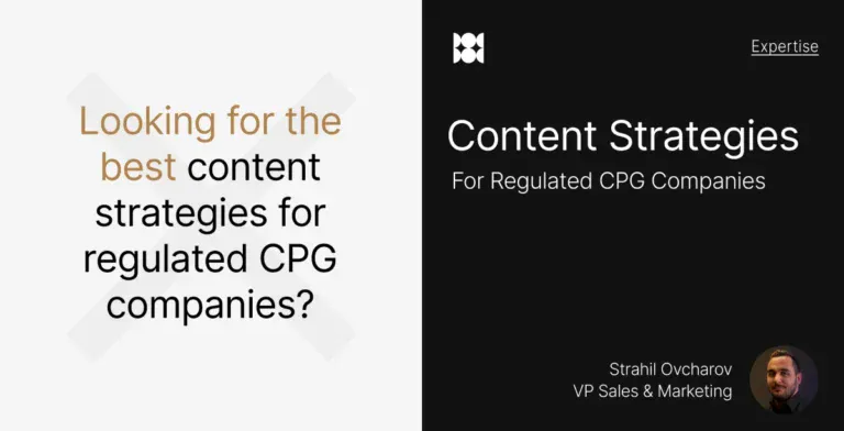 Strategies for regulated CPG companies