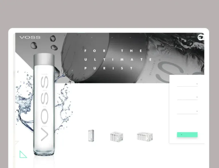 Voss Water old hero