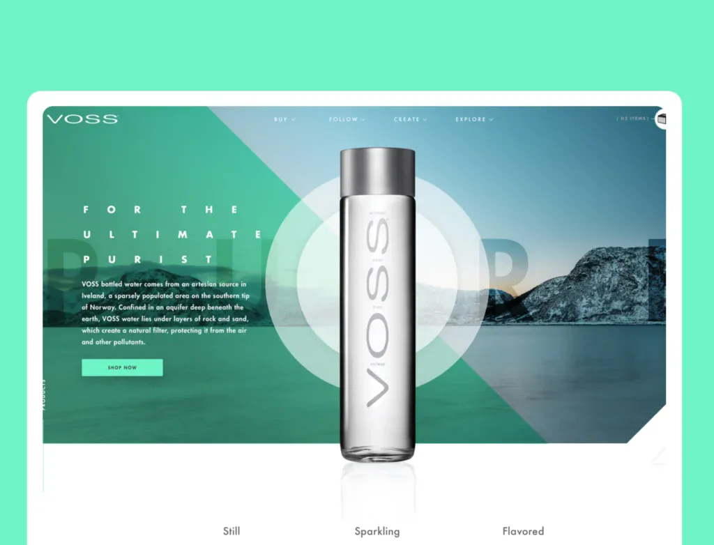 Voss user interface