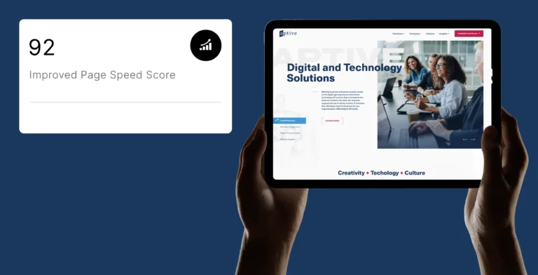 aptive web development case study