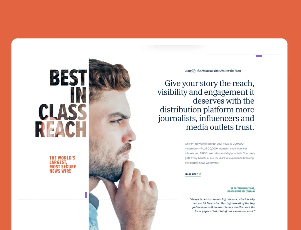 cision engaging interface