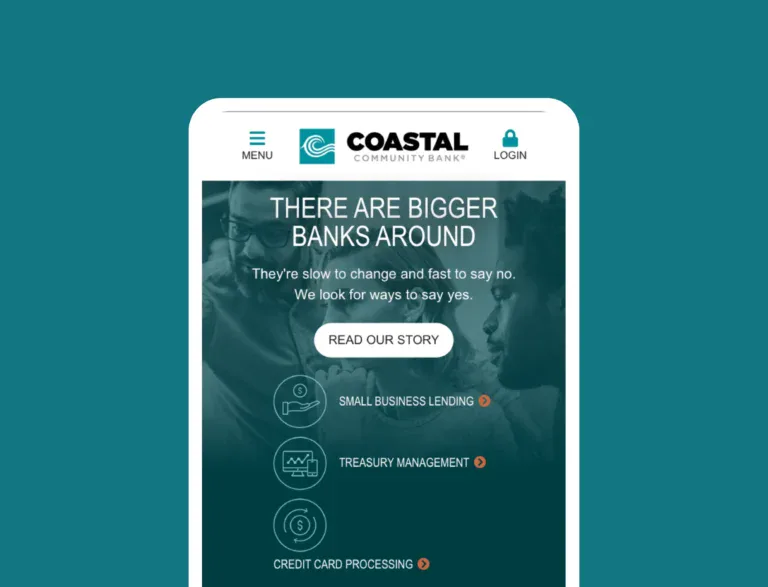 Outdated coastal bank development