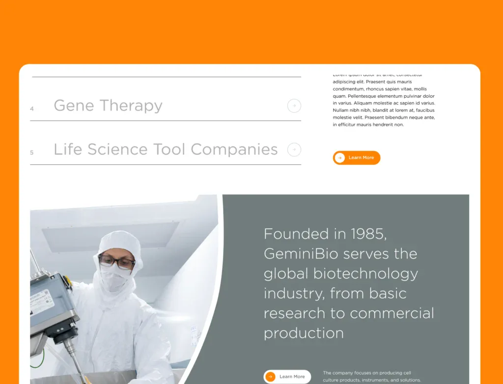 gemini bio brand story