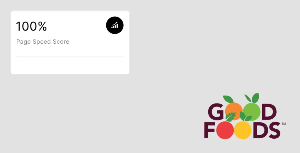 good foods web development case study hero