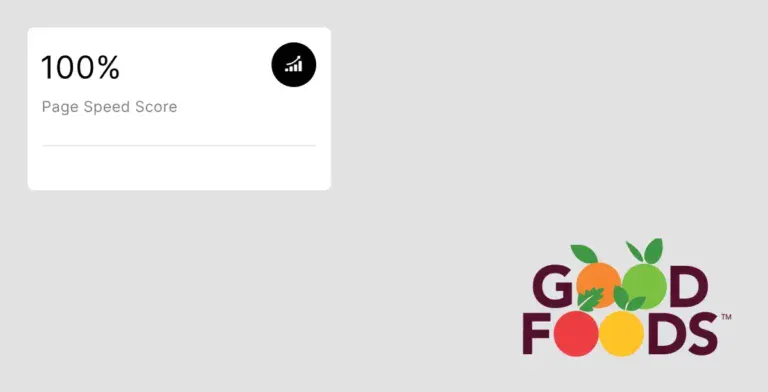 good foods web development case study hero