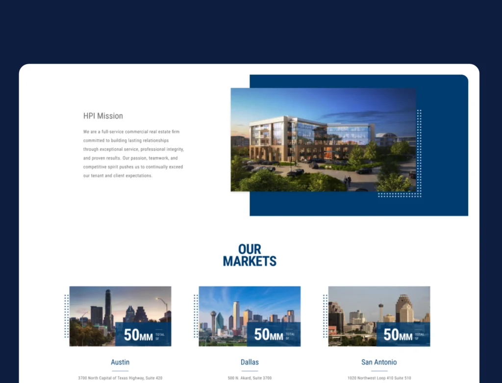 hpi brand colors integrated