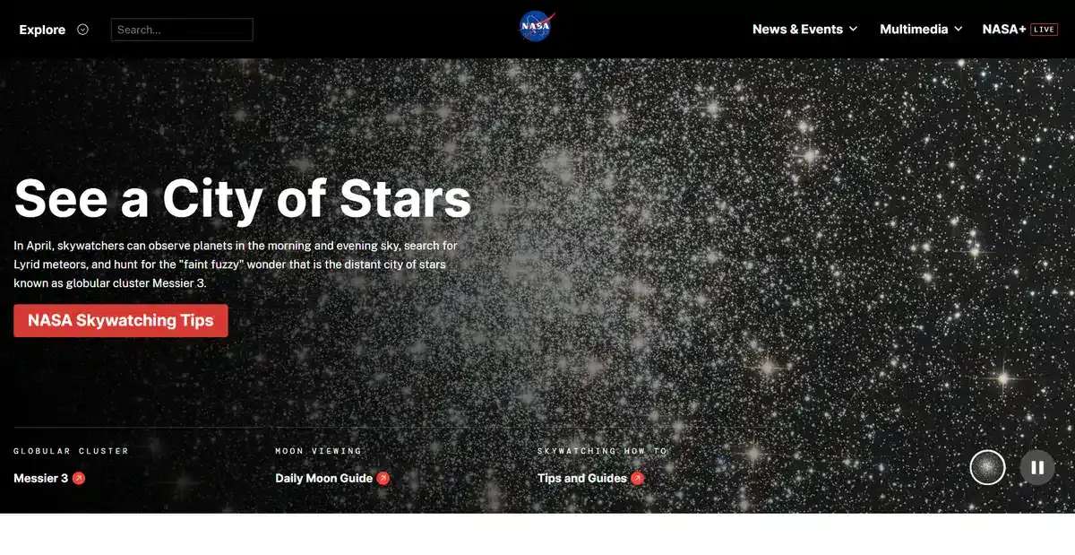 nasa business website using wordpress