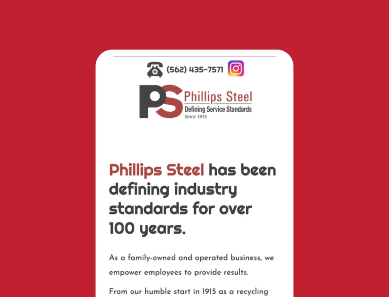 Phillips steel