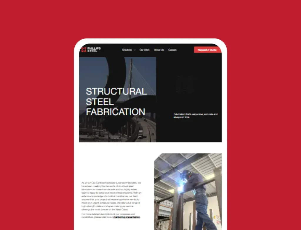phillips steel the solution branding case study three