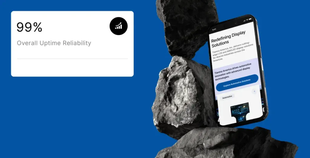 tianma america web development case study hero
