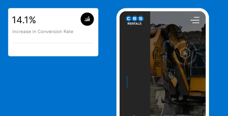 cbs homepage hero on mobile