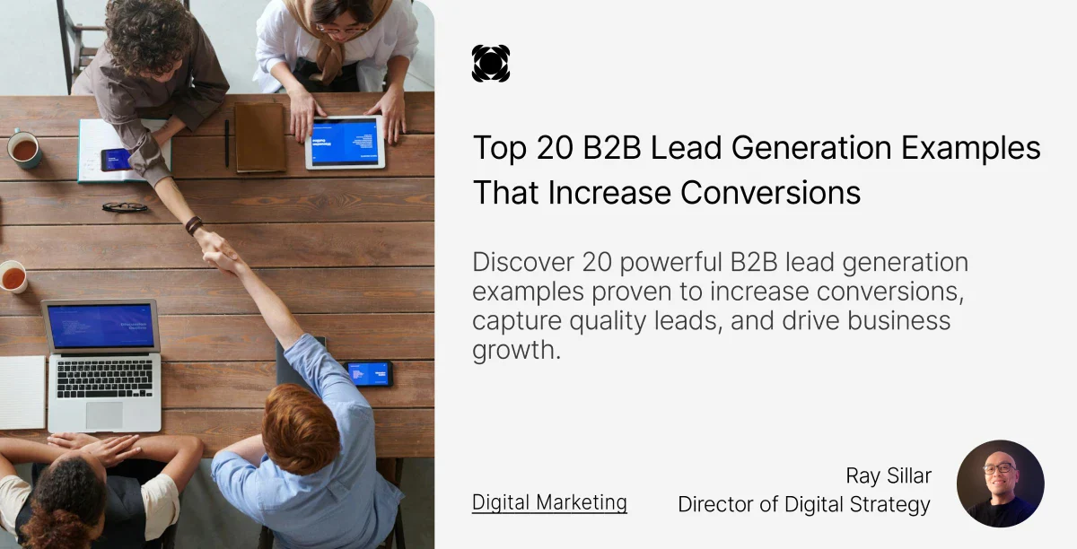 B2b lead generation examples