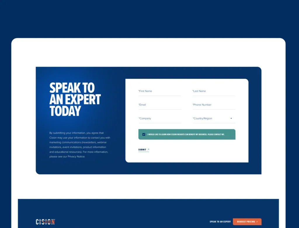 streamlined conversion form