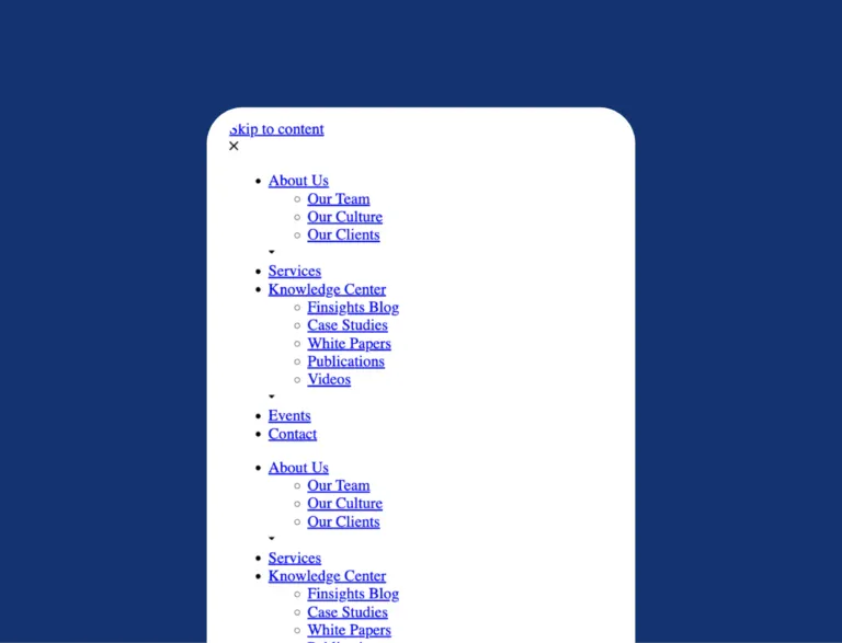 bfg menu list