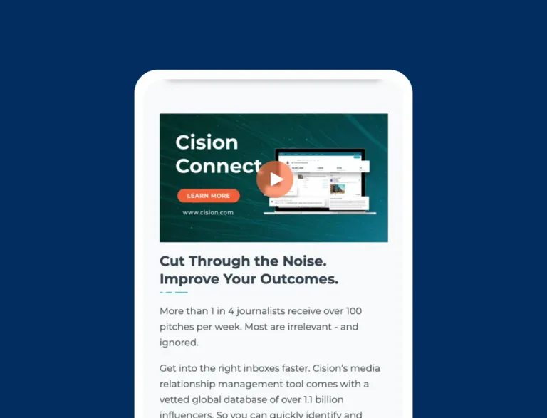 text heavy landing page leading to poor UX