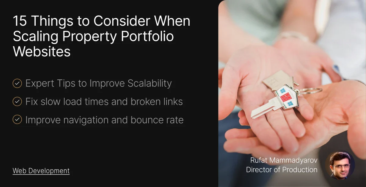 property portfolio website