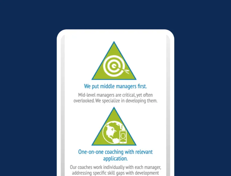 Coaching right now page layout