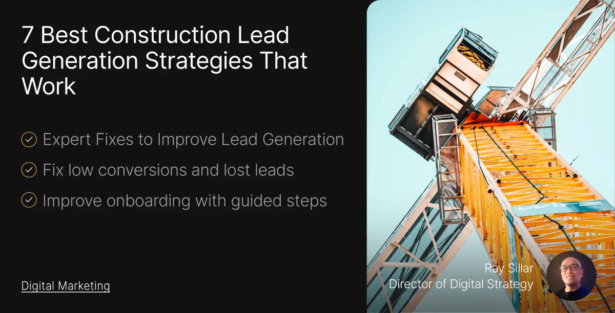 Construction lead generation