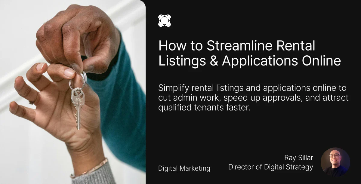 Rental listings applications online