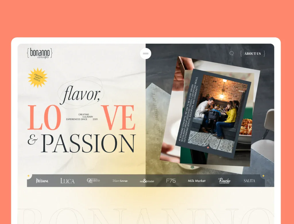 bonanno visual identity