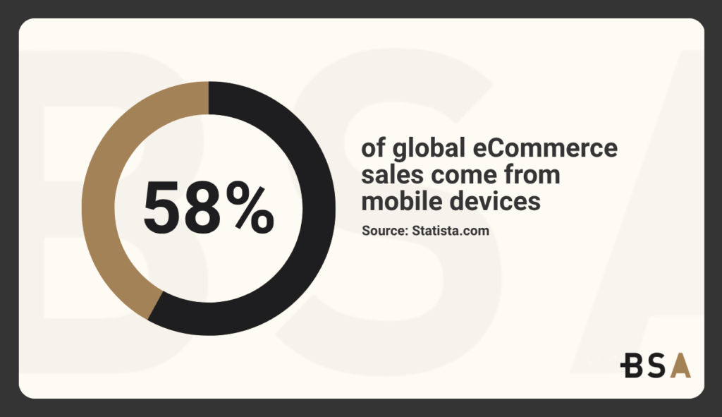 Statistical Infographic on mobile traffic