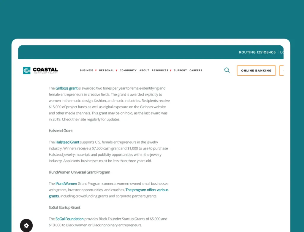 strategic interlinking for coastal bank