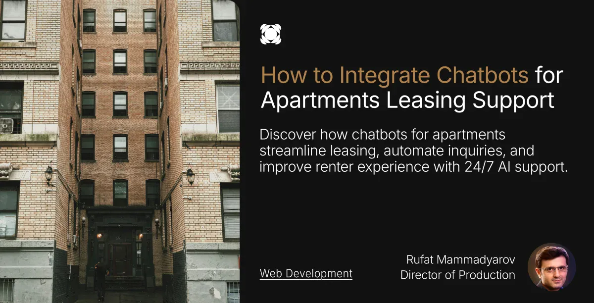 Chatbots for apartments banner