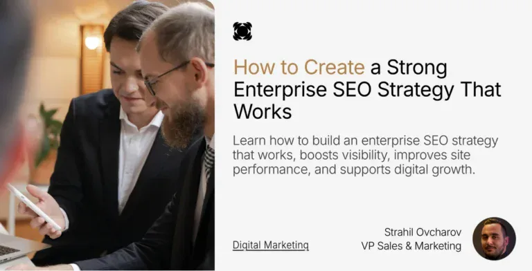 Enterprise SEO strategy banner