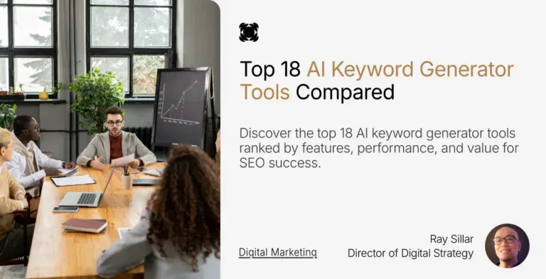 AI keyword generator banner