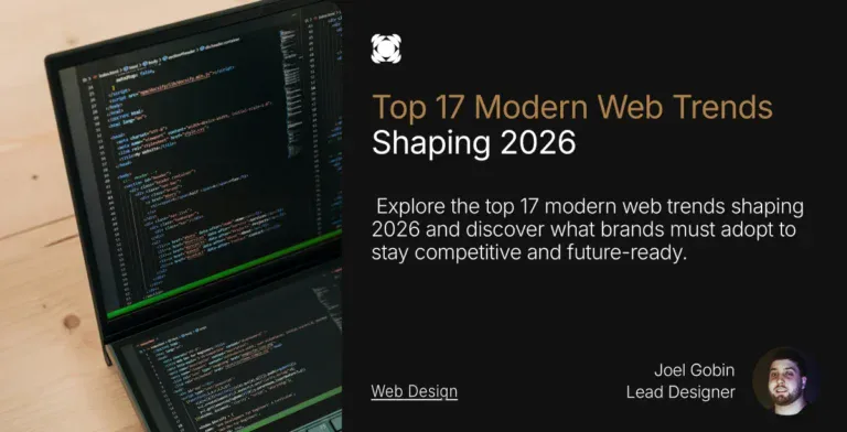 Modern web trends banner