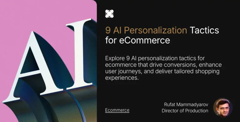 AI Personalization Tactics for eCommerce banner