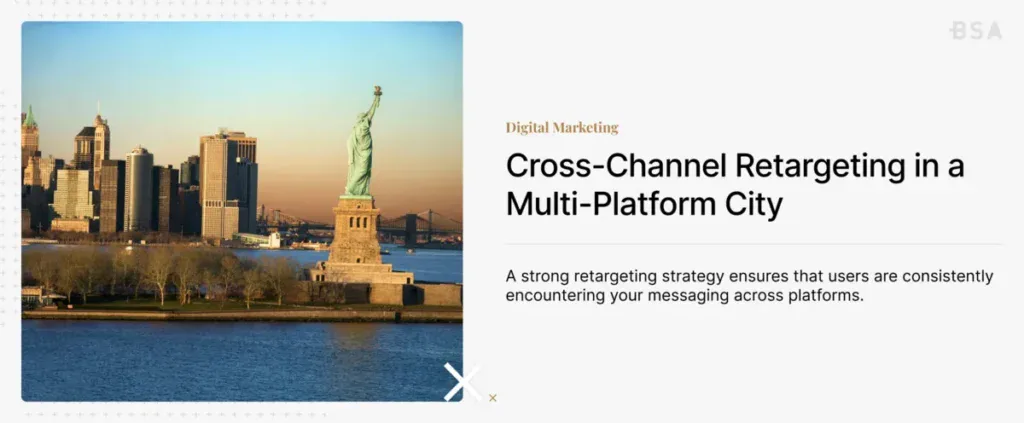 Card on mutli-channel retargeting