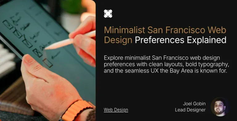 Minimalist San Francisco Web Design banner