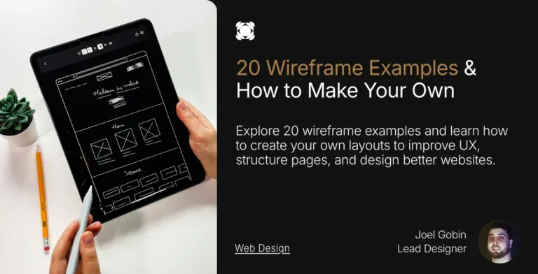 Wireframe Examples banner